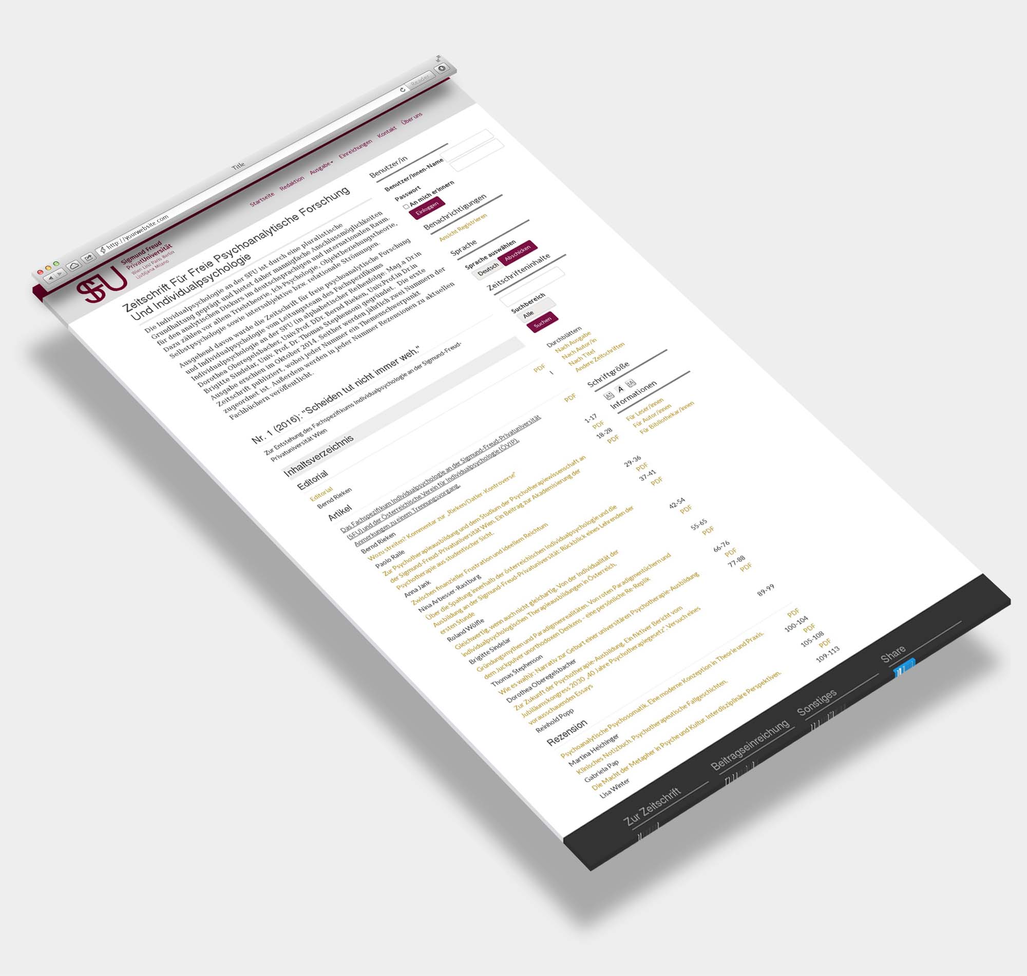 Sigmund Freud University Journals Open Journal Systems