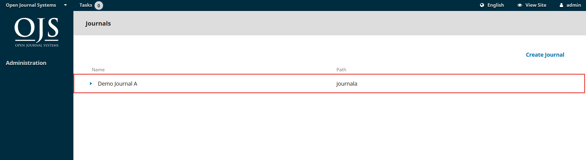 OJS 3.x hosted journals