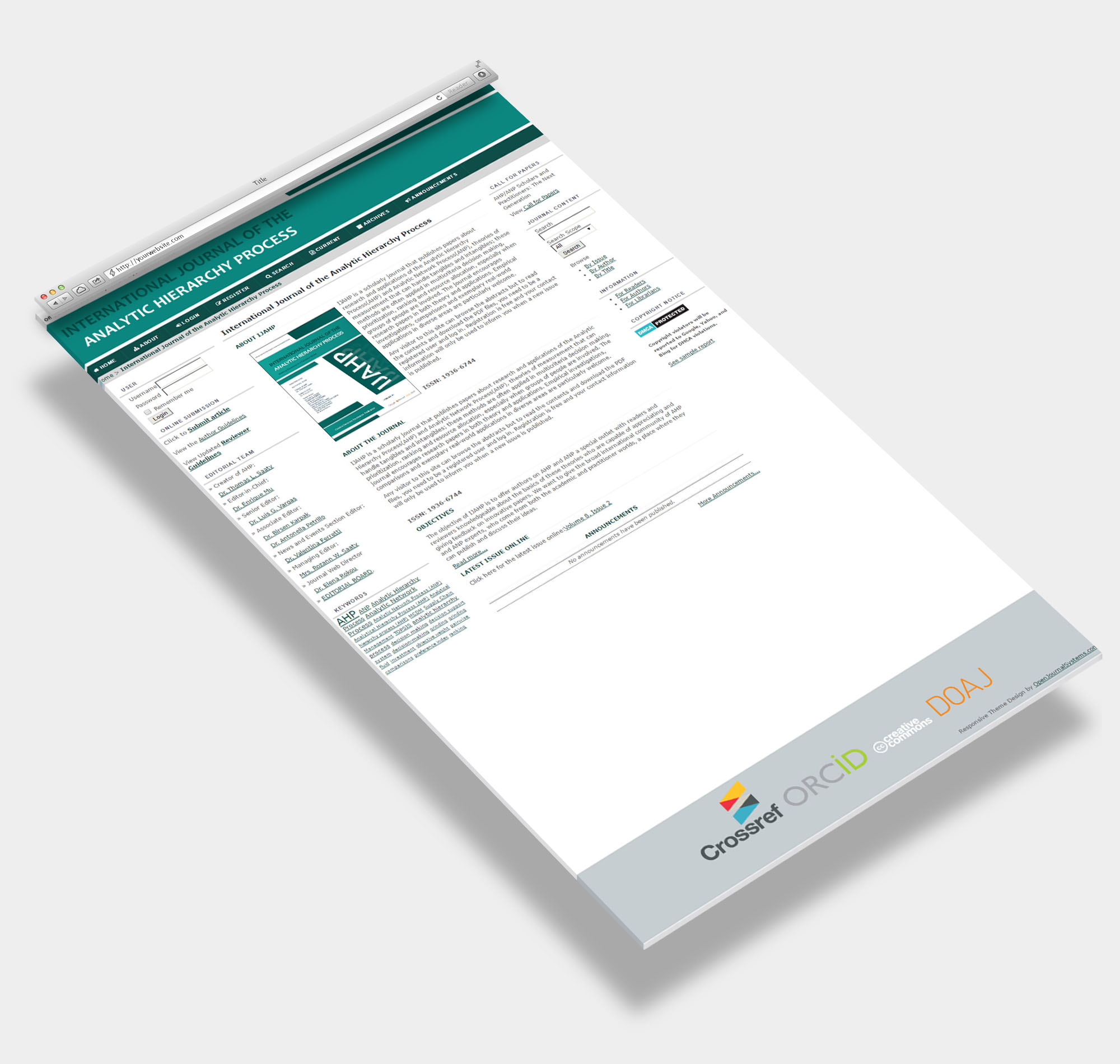 OJS - International Journal of the Analytic Hierarchy Process - USA